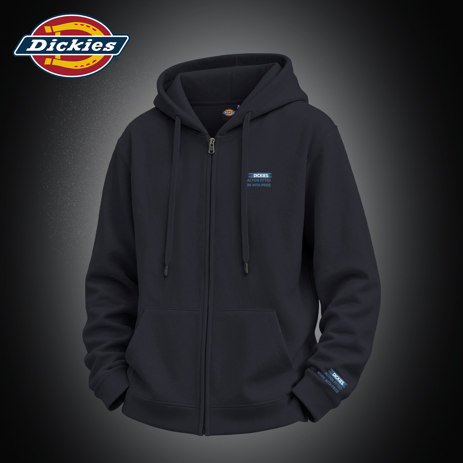 Dickies2026秋季新款拉链连帽
