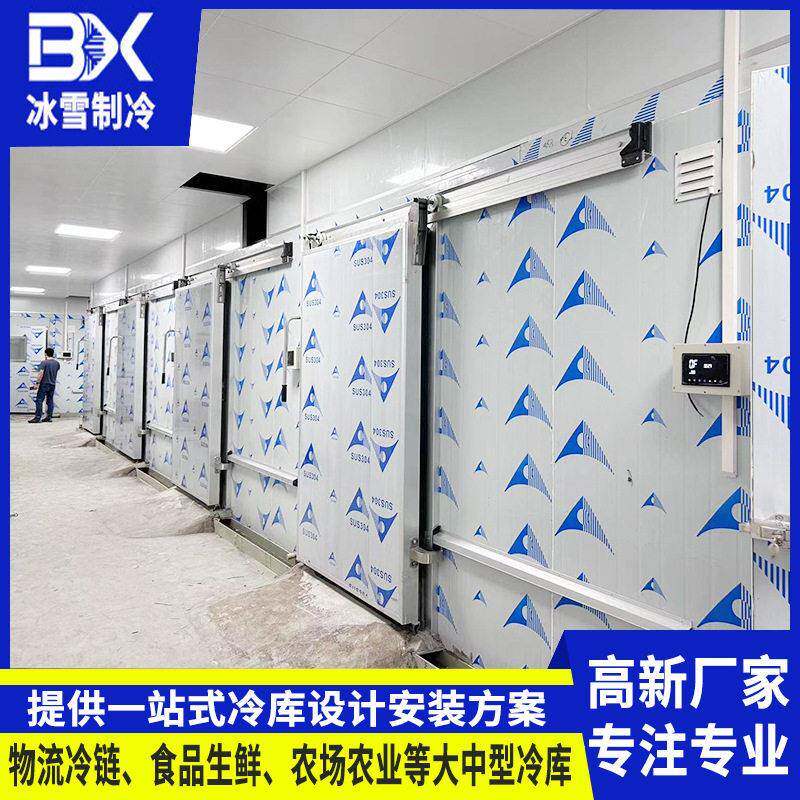 海南大型冷库全套设备水果蔬菜低温保鲜库肉类速冻库冷藏库冷冻库