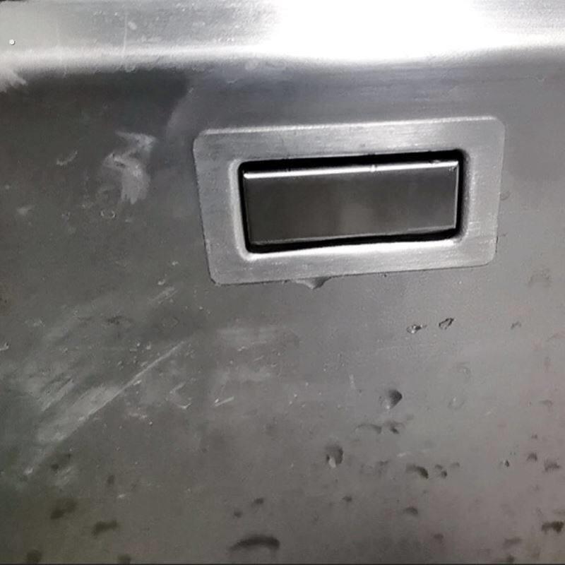 洗菜盆溢水管长方形圆头形溢水接头软管厨房溢水口侧漏管水槽配件