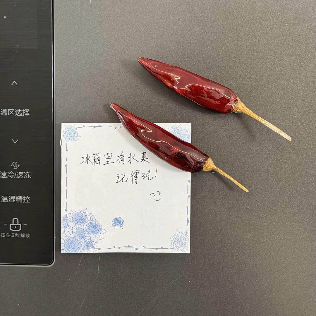 真辣椒冰箱贴磁吸重庆旅游纪念品干辣椒磁铁摆件文创礼物送好朋友