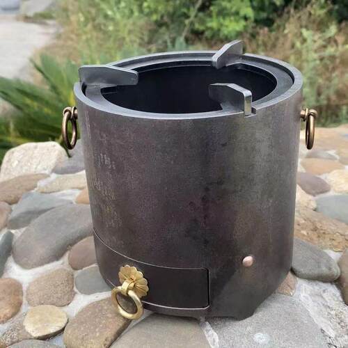 可携式家用户外多功能酒精木炭环保油煮茶烧水小泡茶炉油钢炭铁碳