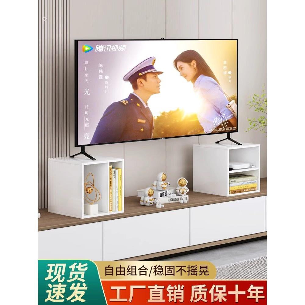 电视高架液晶屏垫实木高架可及豪华高架底座架储物柜储物架