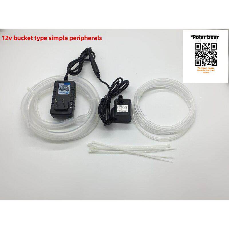 12V桶型水泵笔记本水冷水泵