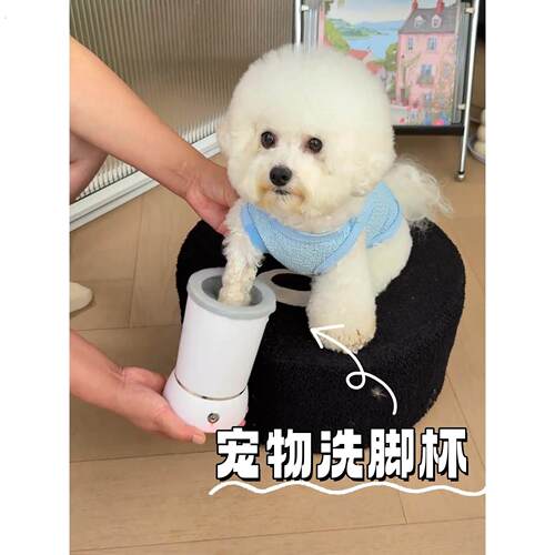 狗洗脚神器宠物洗脚杯猫咪清洁宠物用品大全遛狗神器大型犬小型犬