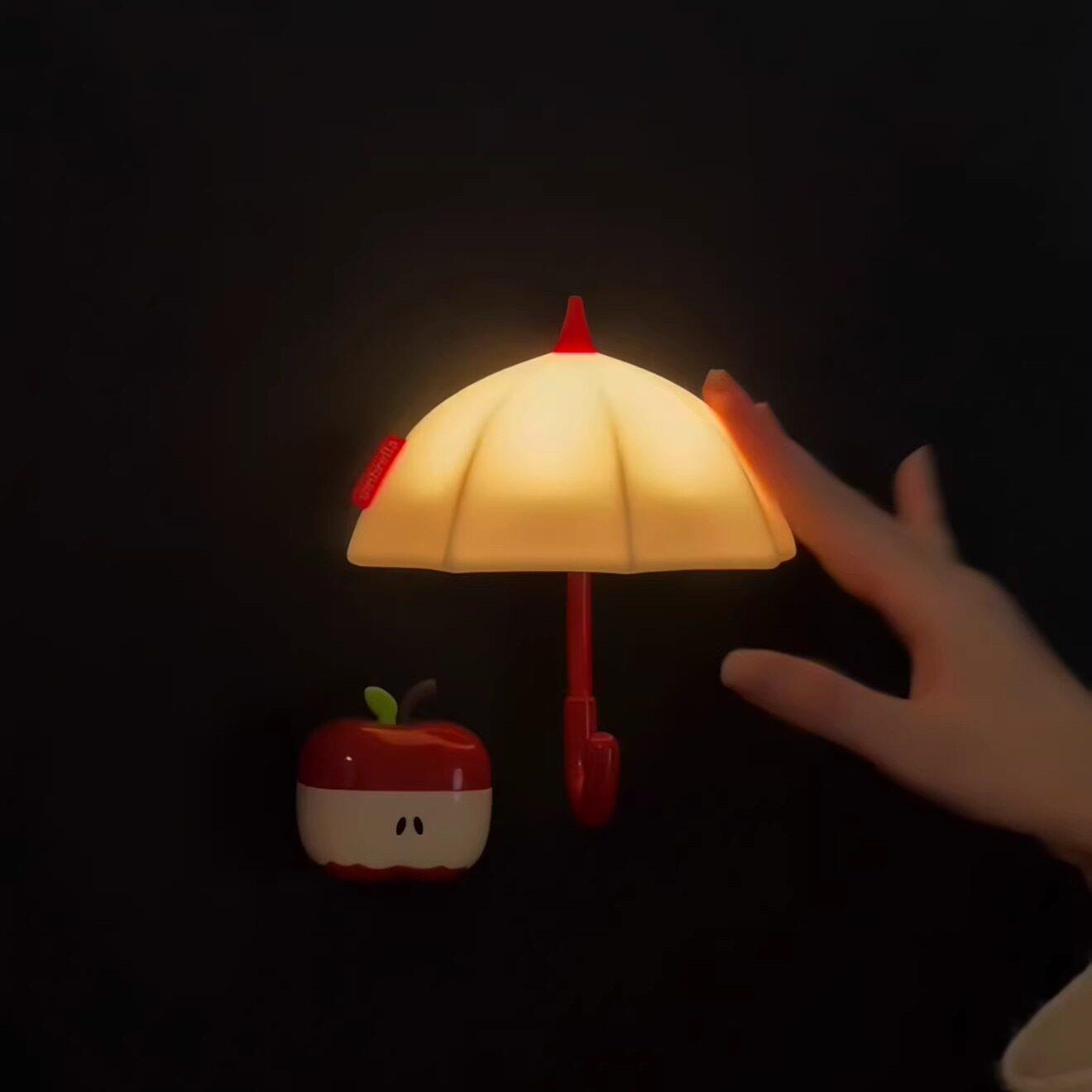 雨伞拍拍小夜灯宿舍多功能挂钩创意生日礼物送闺蜜2026新款小夜灯