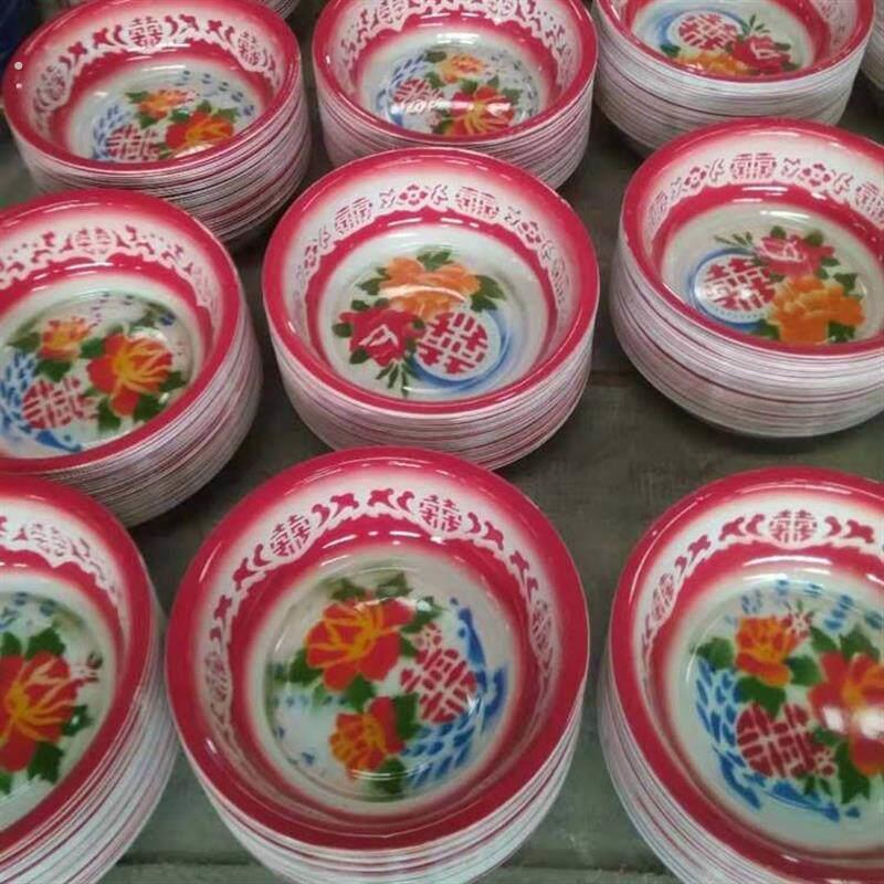 手撕铁盆搪瓷盆杂技舞台魔术表演道具盆二等盆洗脸盆洗脚瓷盆