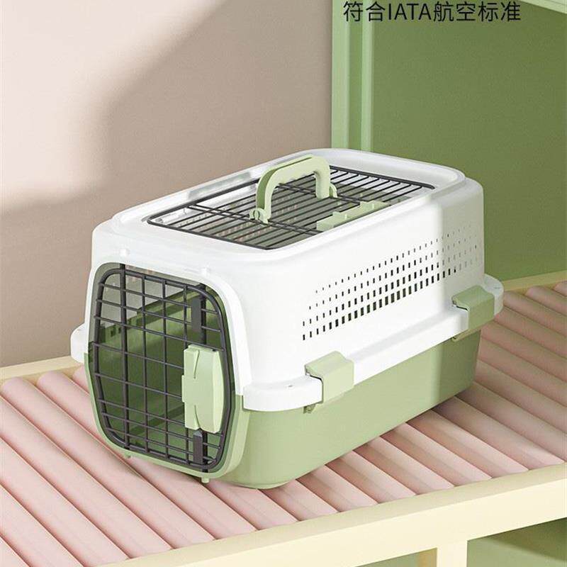 猫咪航空箱宠物狗狗小型犬外出便捷车载托运大号猫笼子碗猫咪用品