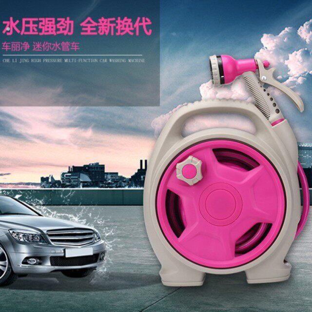 水管收纳转盘架子盘管绕管架收管卷管器水管车手摇收神器架子盘管