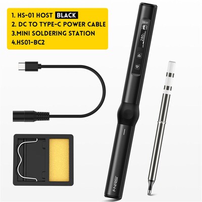 HS-01智能电烙铁便携迷你PD65W内热式数显Soldering iron