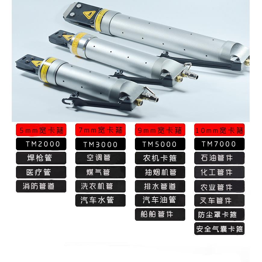 TM5000 天远卡箍安装神器天远气动钳安装只需2秒钟订做订金专拍图片