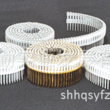 塑卷钉塑料卷钉塑带卷钉0度15度进口塑料带子