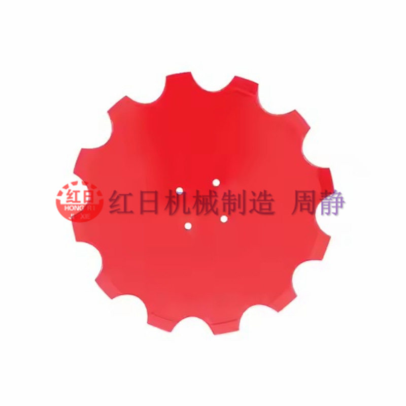 平盘缺口耙片432*5   免耕播种机圆盘耙片   调质方轴  MF轴盘