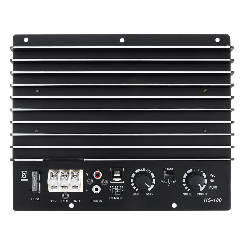 200W汽车音响低音功放12V