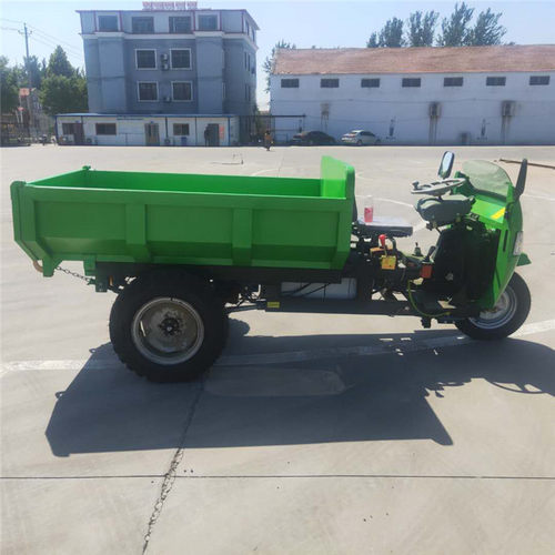 小型工地工农用电动三轮翻斗车