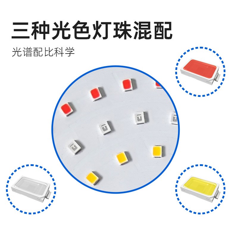 50W苗床架育苗补光灯嫁接扦插快繁苗用防水LED全光谱植物生长灯