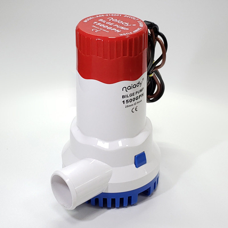 12V直流船用污水潜水泵1500GPH