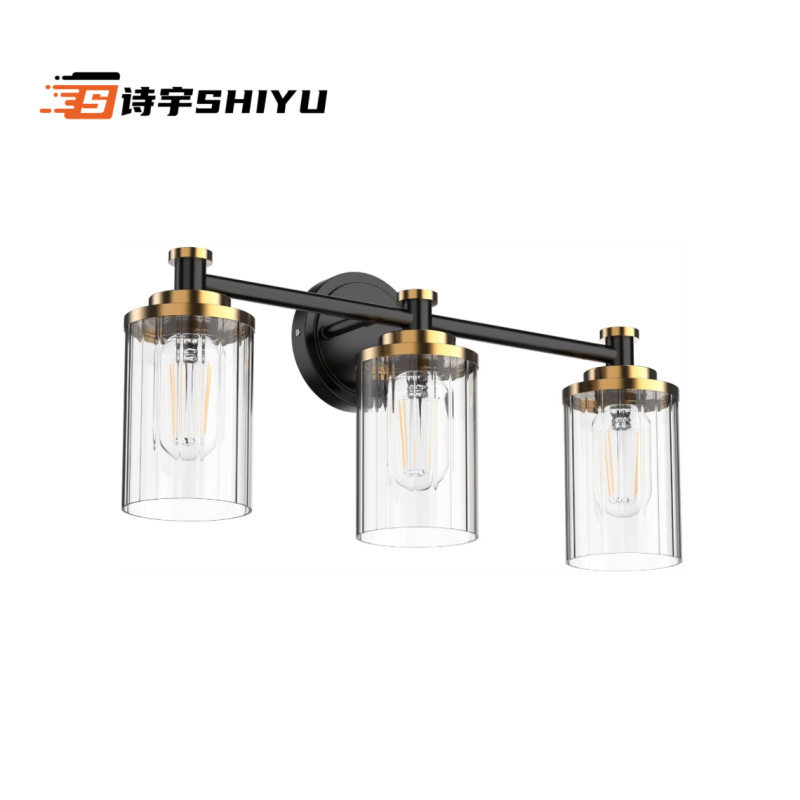 美式RH复古古铜色客厅楼梯灯