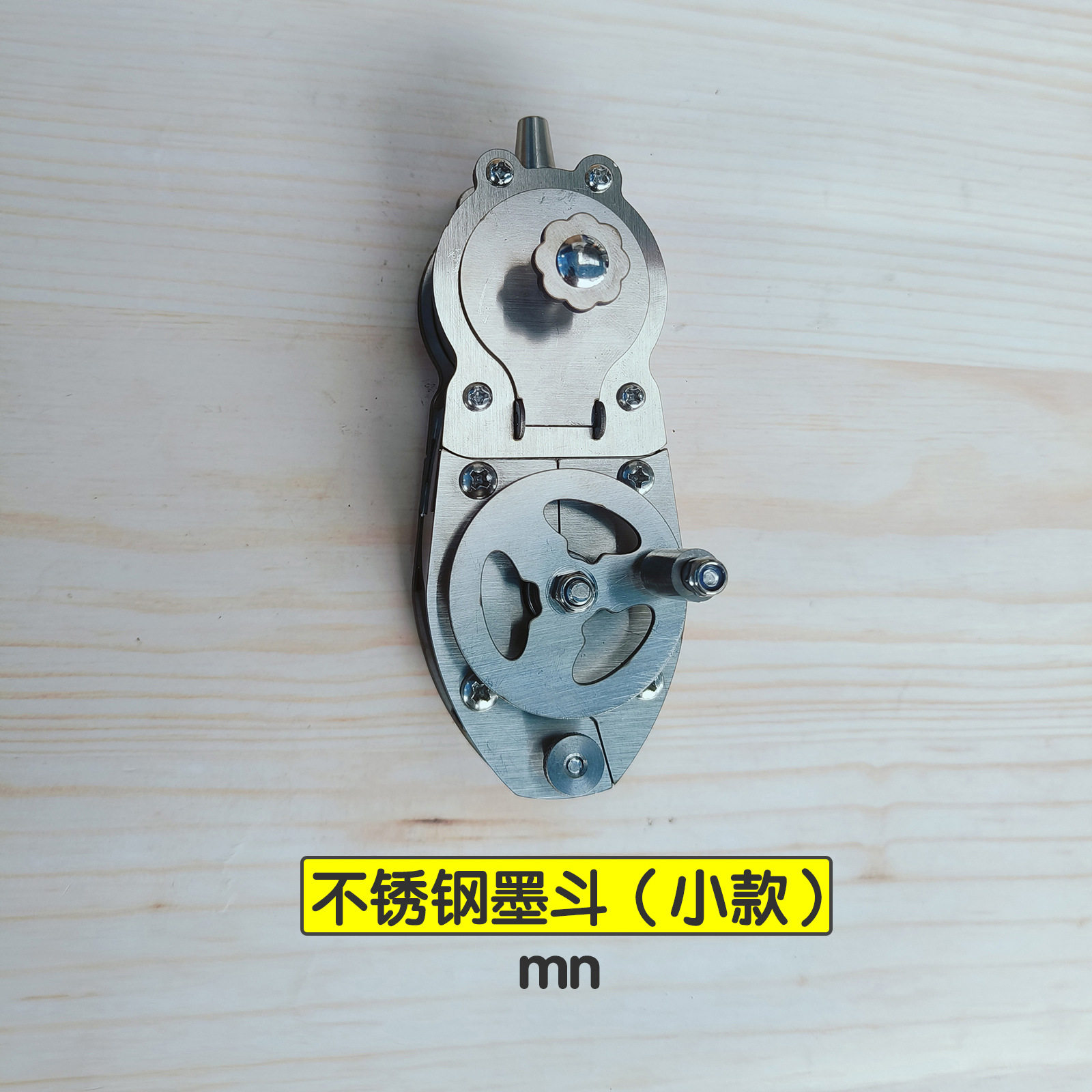 不锈钢手摇迷你墨斗木工划线