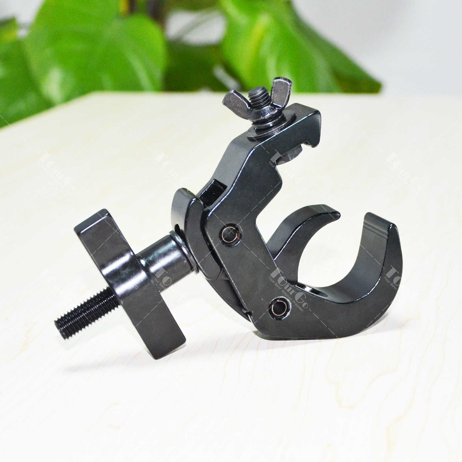 重型环绕式薄型挂钩 LED铝合金灯钩 舞台灯光演出配件灯钩C型夹具