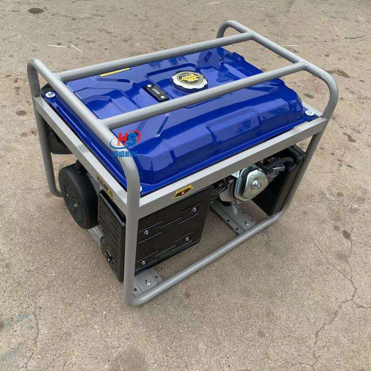 汽油机组发电机 8KW三相电发电机组 开架款足功率汽油发电机