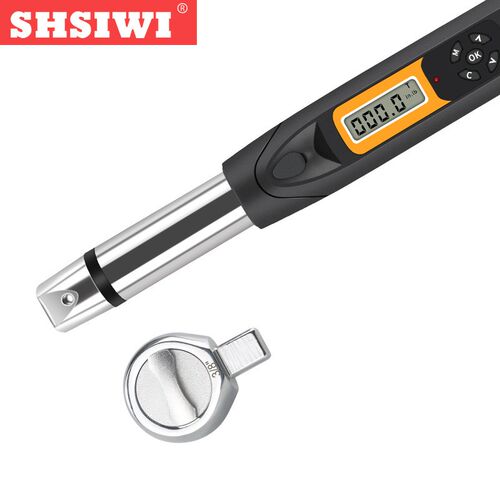 思为可换头数显扭矩扳手SGC-200 数显扭力扳手200N.m预置扭矩扳手