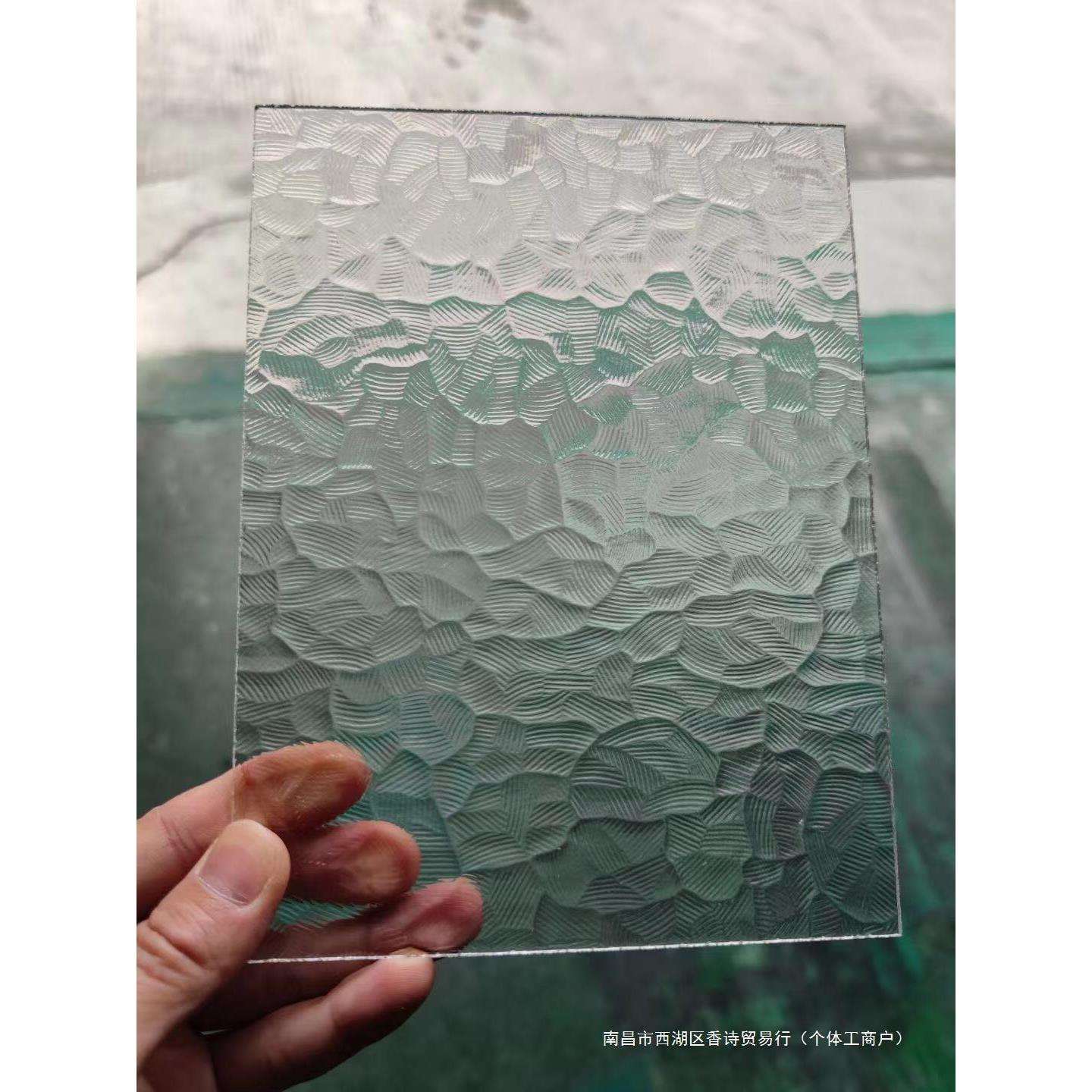 石头纹亚克力板水波纹钻石花纹橘皮纹粗条纹塑料板有机玻璃板隔断