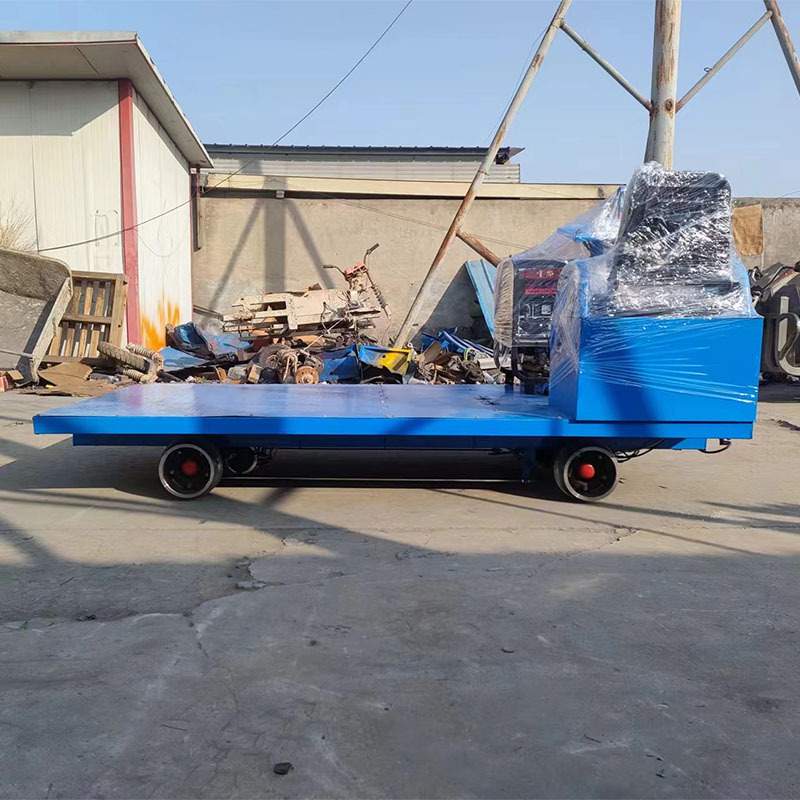 超长电动火车轨道轨道车小型工具车巡检载重量铁路运输车大续航