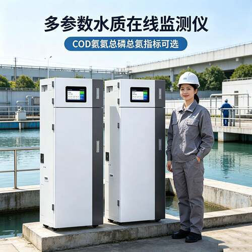 在线cod检测仪余氯MLSS浊度pH溶氧氨氮测定总磷总氮多参数监测仪