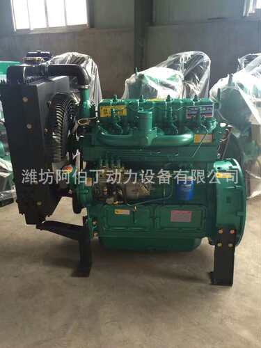 潍坊4100柴油发动机 44kw柴油机 装载机发电固定动力4102柴油机