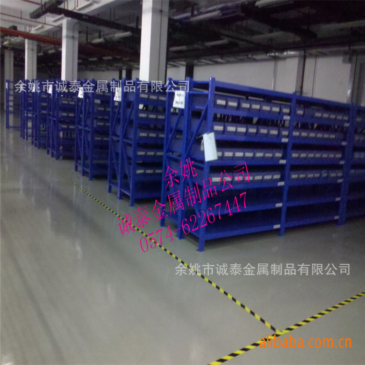 上海货架仓库仓储架批发快递轻型家用多层储物置物架中型货架子