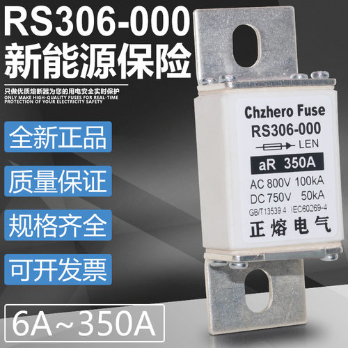 RS306-000-LE AC800V DC750V 100A 63A 50A 40A 32A直流熔断器