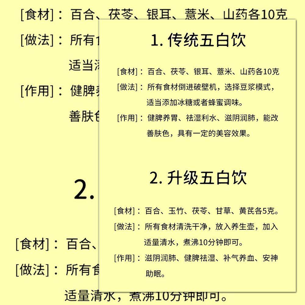 美容护肤养生食疗贴画笔记装饰贴纸美白知识学习养生祛湿贴纸贴画