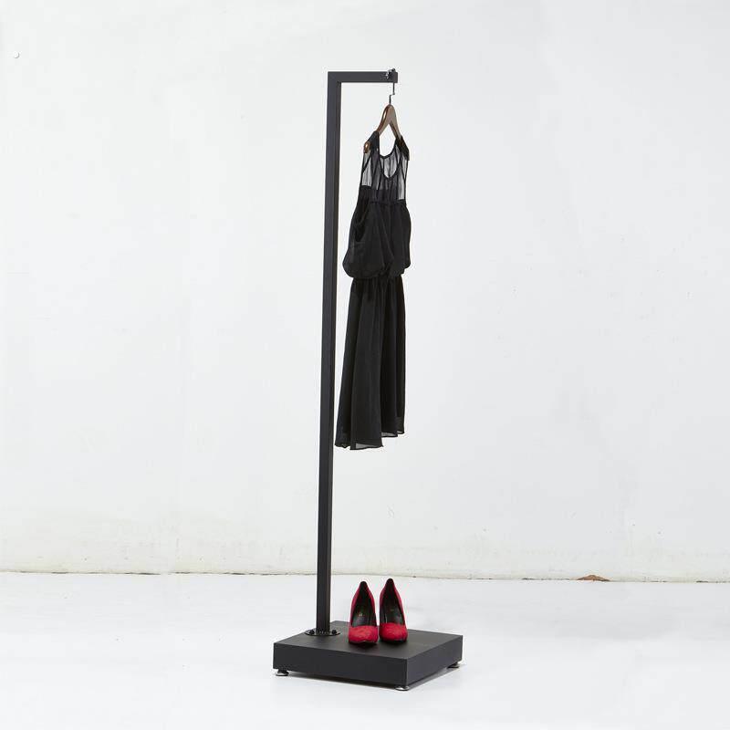 铁艺服装正挂货架正侧挂衣服架点挂服装店展示架子正挂衣架 落地