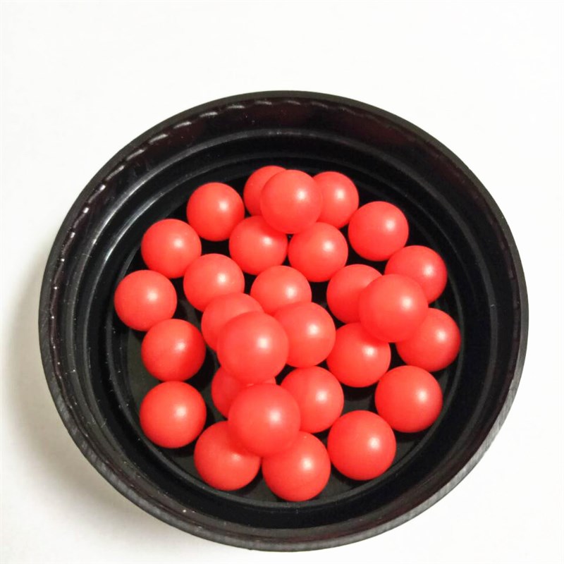 8mm 红色PP塑料球 实心浮球 聚丙烯塑胶球