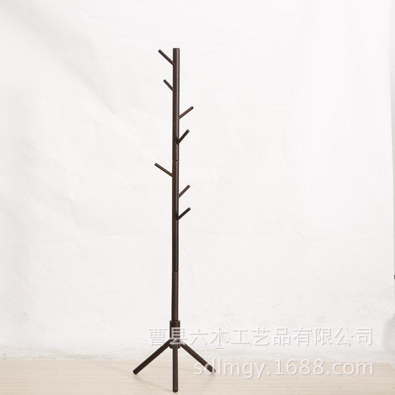 北欧简易衣帽架创意立式落地家用卧室客厅门口树形卡通挂衣架
