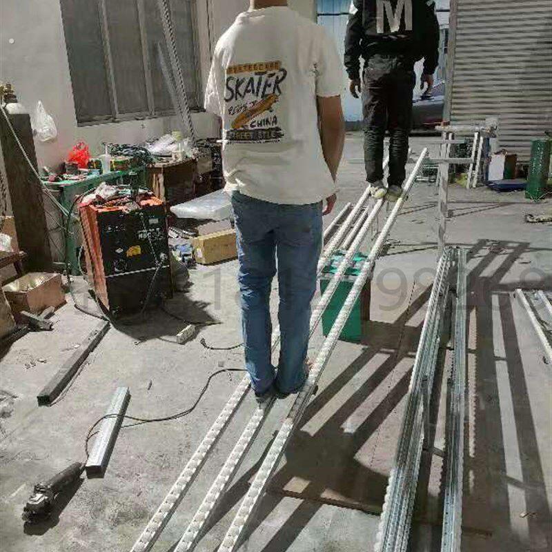 卸车卸货神器滑轮护栏流利条卸车滑道下货搬运滑梯箱装/桶装轻.