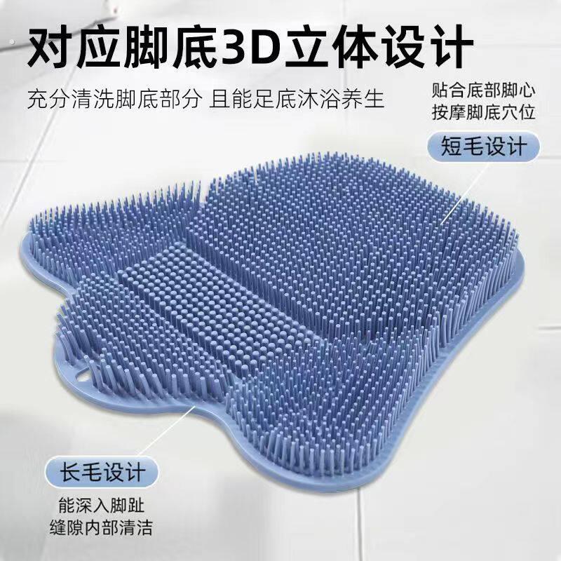 搓背神器 贴墙洗澡搓背神器后背吸盘贴墙懒人浴刷洗澡刷搓澡垫擦