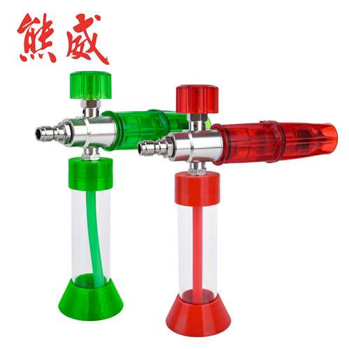BEAR FORCE熊威螺纹原液泡沫壶高压洗车机高泡丰富PA壶洗车神器