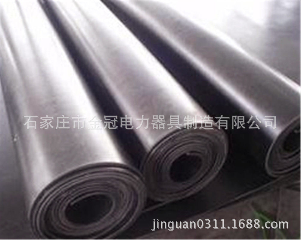 黑色绝缘胶板电力绝缘垫6mm8mm10mm 电厂电站工厂用绝缘胶垫