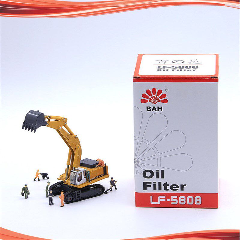进口滤纸LF-5808机油滤芯ME088532 LF3817 P502008 KS139-4