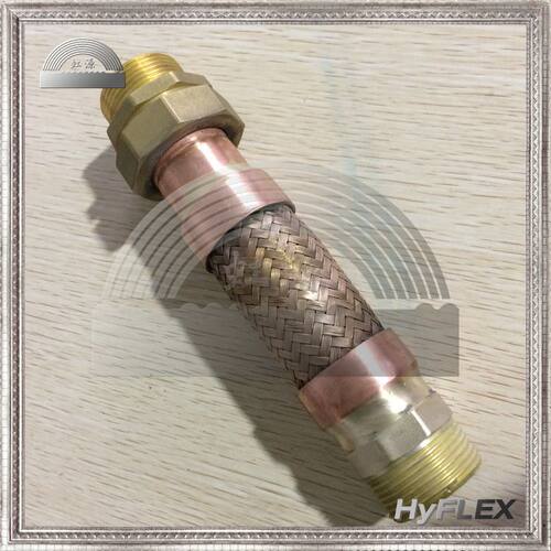 铜制金属软管 铜合金软接头 锡磷青铜波纹管 铜头防爆软管