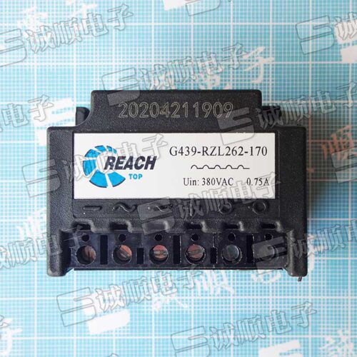 REACHG439-RZL262-170UIN:380V0.75A电机刹车整流器