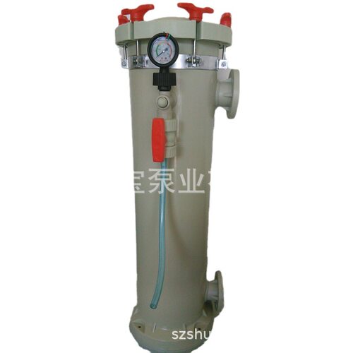 源头厂家袋式过滤器 PP塑料袋式过滤器 水处理加压袋式过滤器