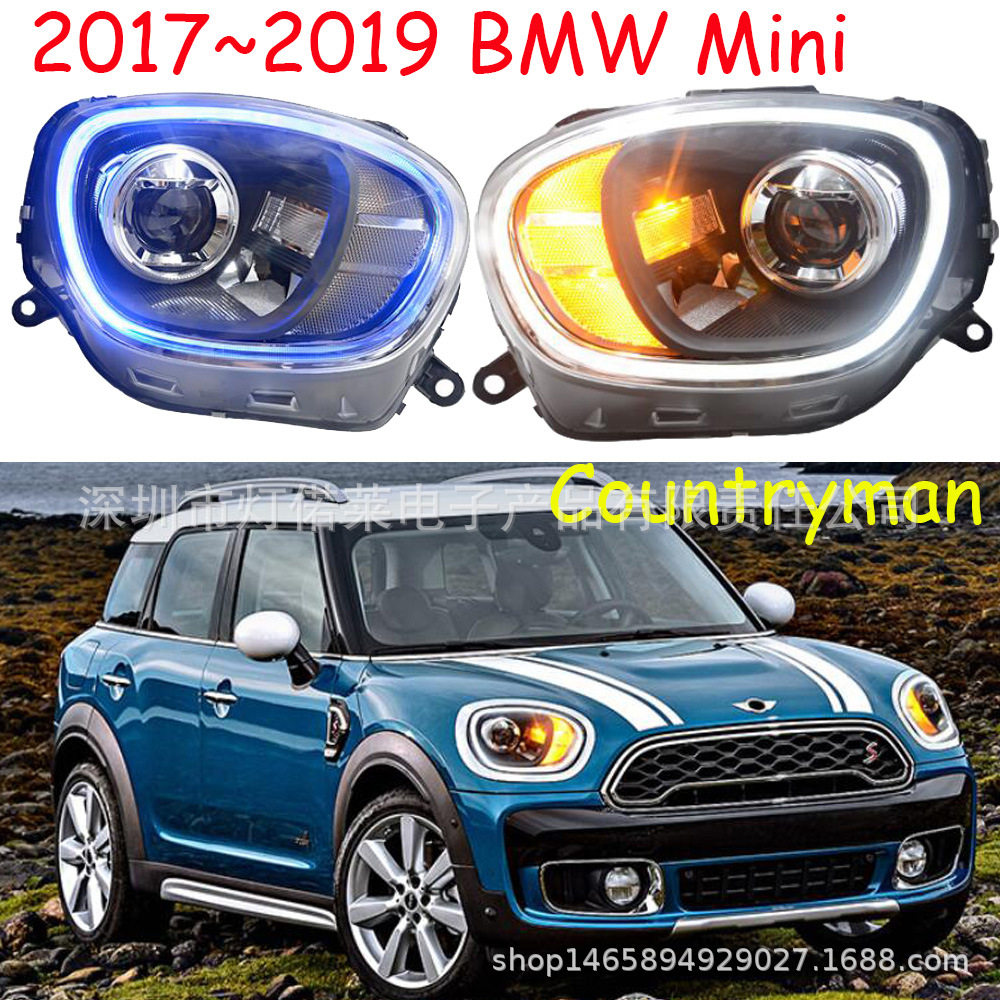 2017~2019 迷你酷派大灯,全LED，迷你日行灯；迷你前照灯mini