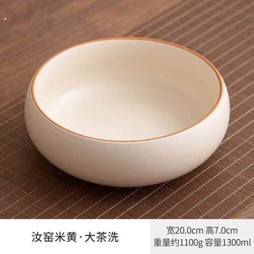 茶洗猫碗宠物陶瓷猫咪碗水碗防打翻猫食盆狗饭碗粮碗
