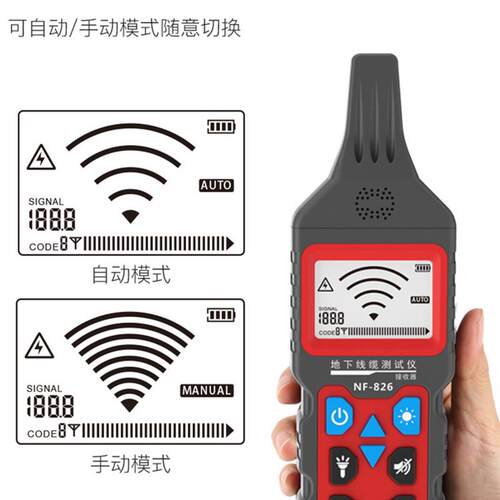 精明鼠寻线仪强电电工巡线网络测线仪线材电线线路寻线器nf826