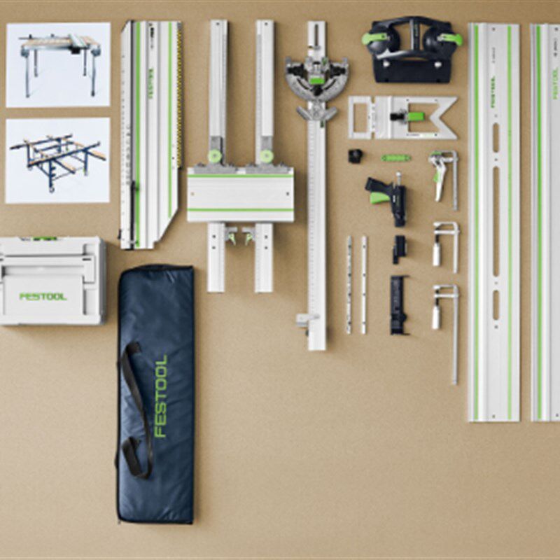 FESTOOL费斯托工具电圆锯 木工多功能手持式切割机电锯 TS55 导轨