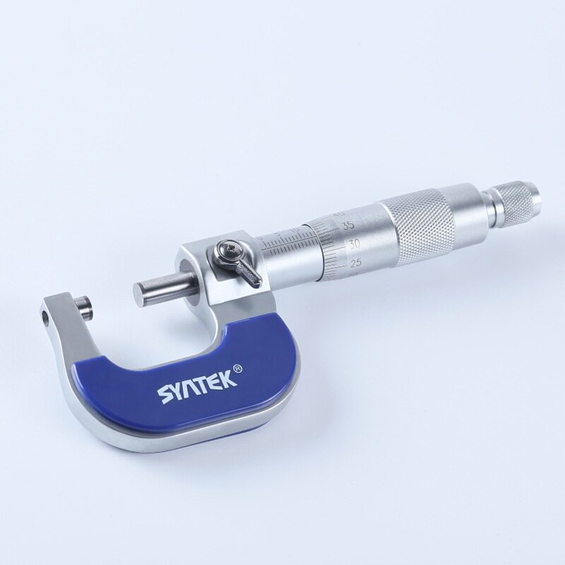 syntek量具外径数显千分尺 电子分厘卡 0-25-50mm螺旋测微器图片