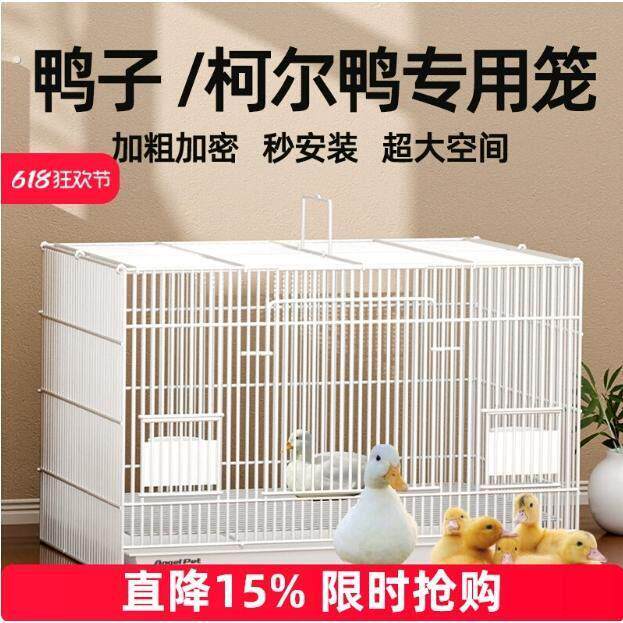 鸭子专用笼柯尔鸭笼用品屋育雏房家用室内外大号豪华别墅养小鸭笼