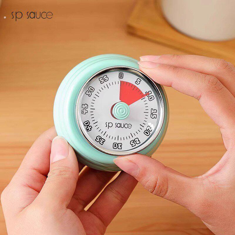 机械计时器厨房做饭定时提醒器学习可视化时间管理闹钟倒计时磁吸